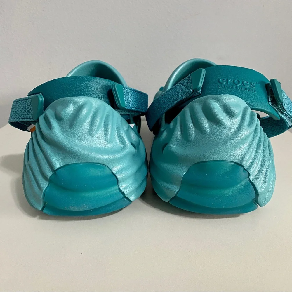 Crocs x Salehe Bembury “Blue Tide” Men’s Size 11 Pollex Clogs